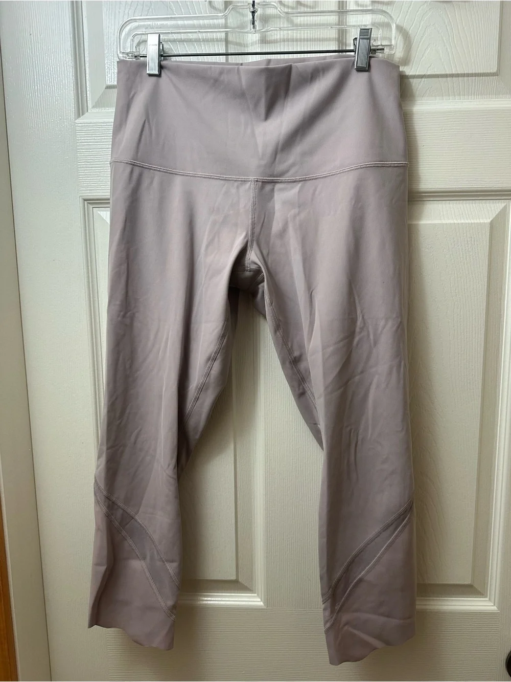 Lululemon Wunder Under High Rise Crop Scalloped 23” Size 12 - Picture 1 of 3